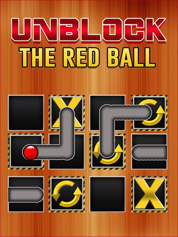 Изображение игры: UnBlock The Red Ball