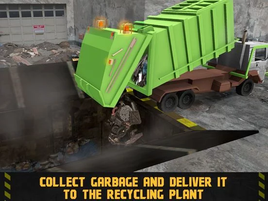 Изображение игры: City Garbage Truck Driving Simulator 3D Full