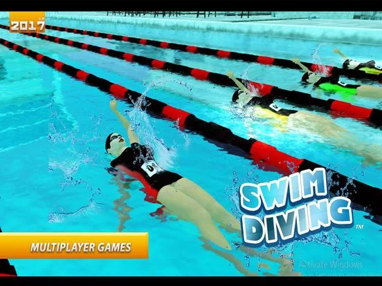 Изображение игры: 2017 Gymnastics Swim Diving 3D