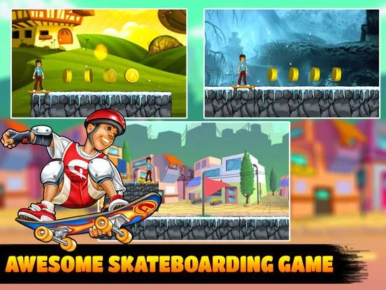 Изображение игры: Epic Skater Man 3D