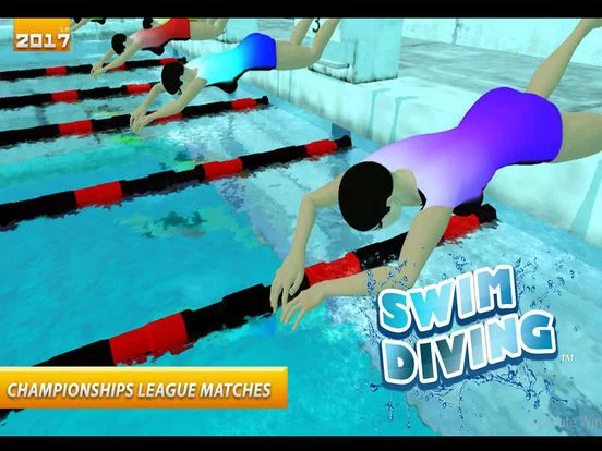 Изображение игры: 2017 Gymnastics Swim Diving 3D
