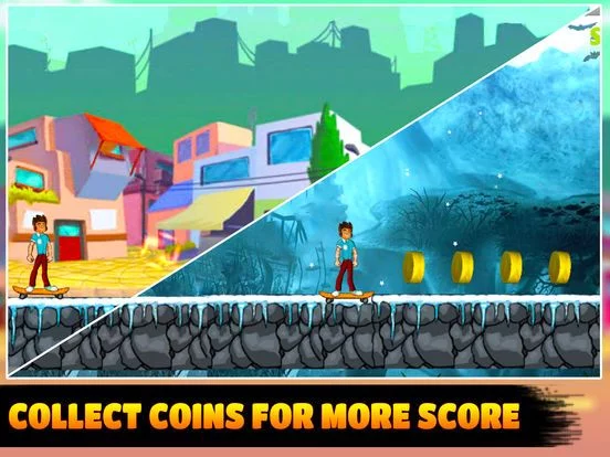 Изображение игры: Epic Skater Man 3D