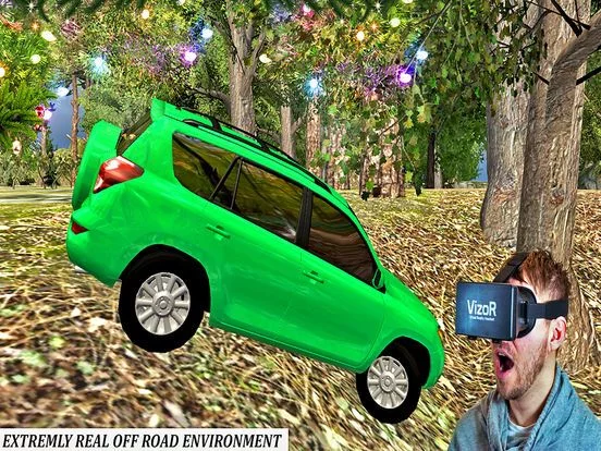 Изображение игры: VR Asphalt Prado :4x4 Forest Race pro
