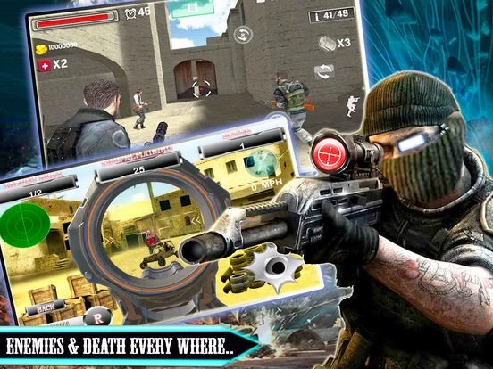 Изображение игры: Frontline Gangster Shooter Pro
