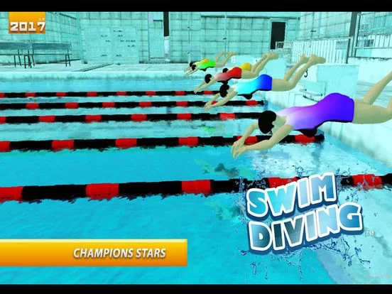 Изображение игры: 2017 Gymnastics Swim Diving 3D