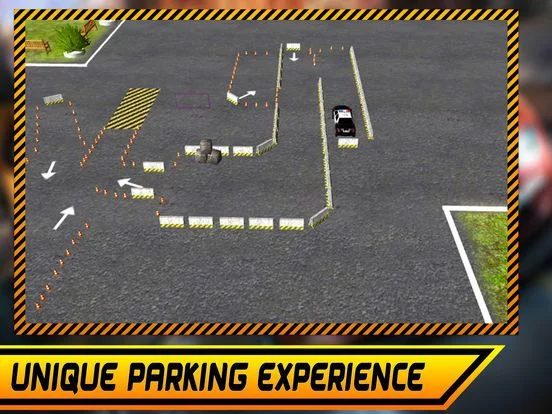 Изображение игры: Real Police Car Parking Simulator 3D Game