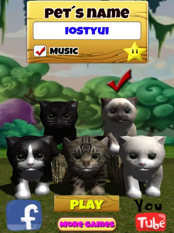 Изображение игры: Talking Kittens, cats that can talk and repeat