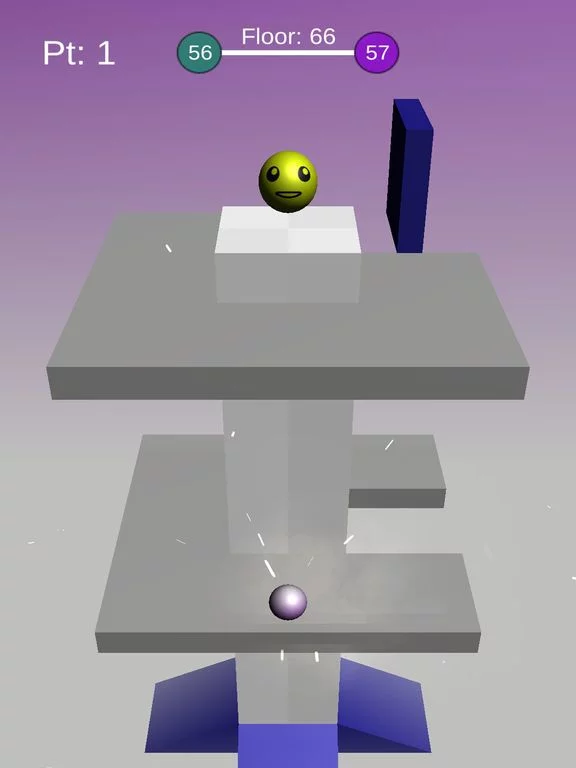 Изображение игры: Ball Helix Tower