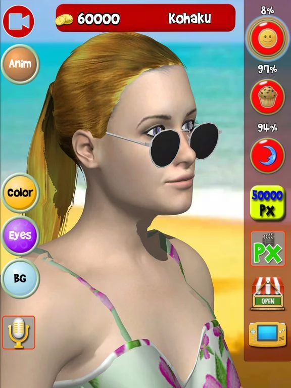 Изображение игры: My Virtual Talking Girl