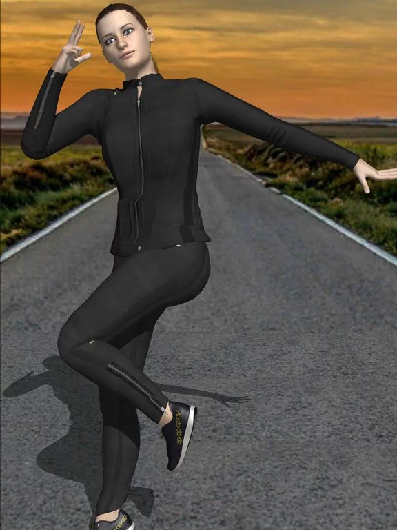 Изображение игры: My Virtual Talking Girl