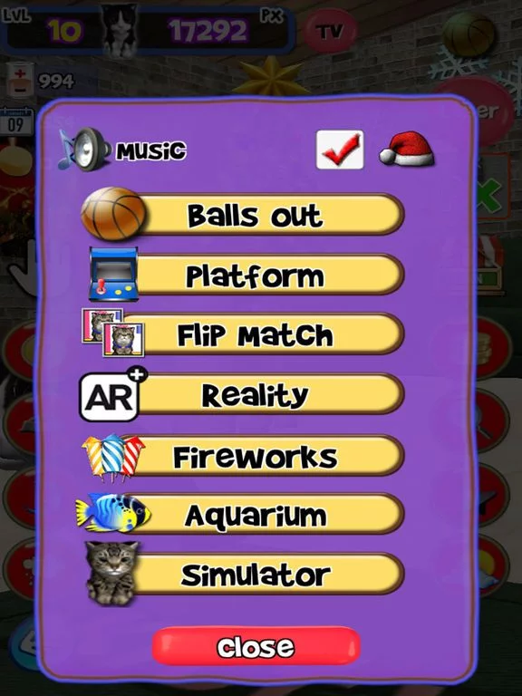 Изображение игры: KittyZ, my virtual pet cat
