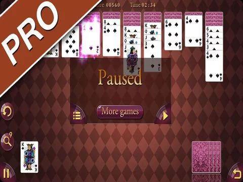 Изображение игры: Spider Solitaire Pro 9