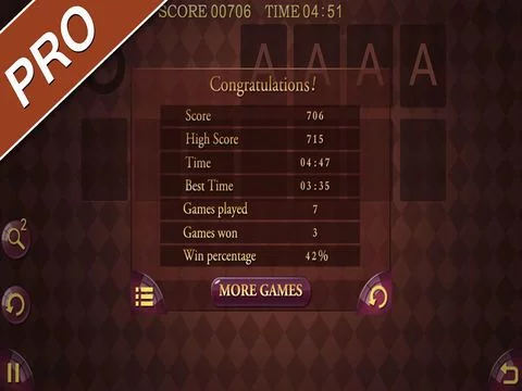Изображение игры: Awesome Solitaire 8 Pro