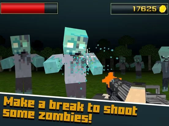 Изображение игры: Zombie Break With Skins For Minecraft
