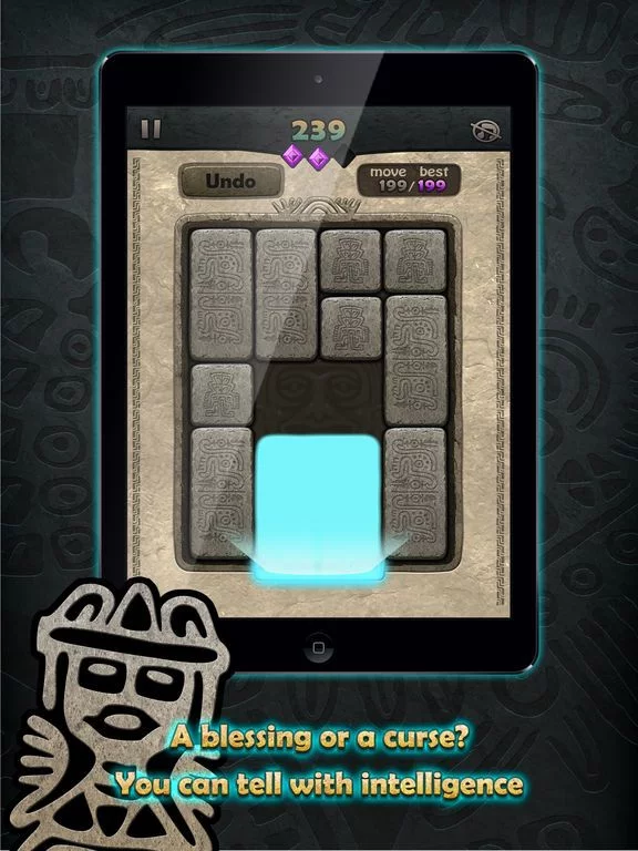 Изображение игры: Maya Klotski Unblock Big Block Game with Solver