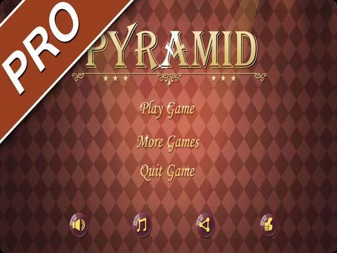 Изображение игры: Awesome Pyramid Solitaire Pro