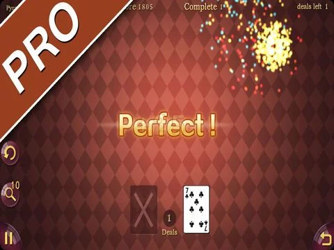 Изображение игры: Awesome Pyramid Solitaire Pro
