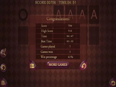 Изображение игры: Awesome Solitaire 8