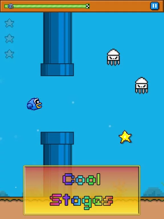 Изображение игры: Super Happy Bird