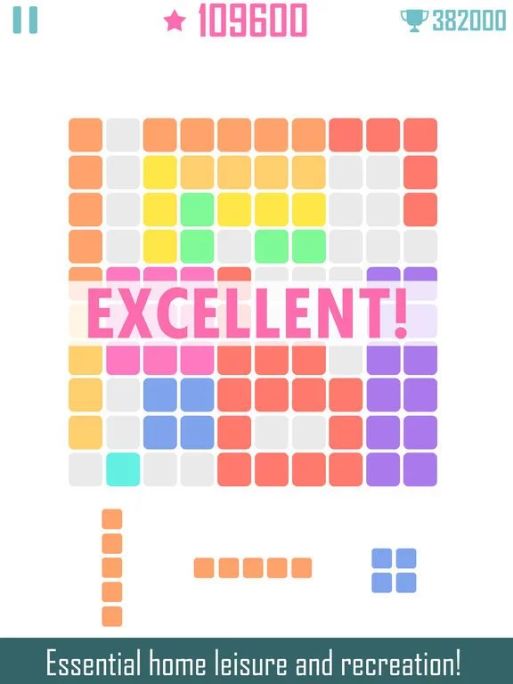 Изображение игры: Fill Grid Square & Hexagon blocks fever hex puzzle
