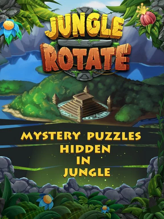 Изображение игры: Maya Jungle Jewels Rotate and Match!