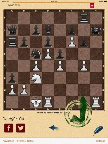 Изображение игры: Mate in 1? OK!