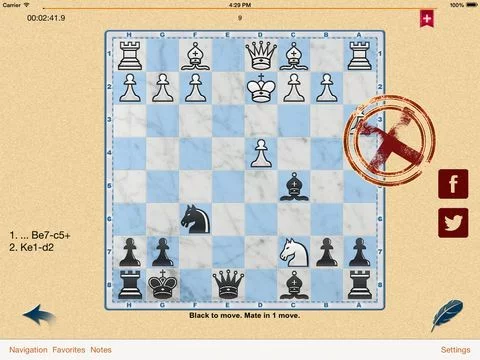 Изображение игры: Mate in 1? OK!