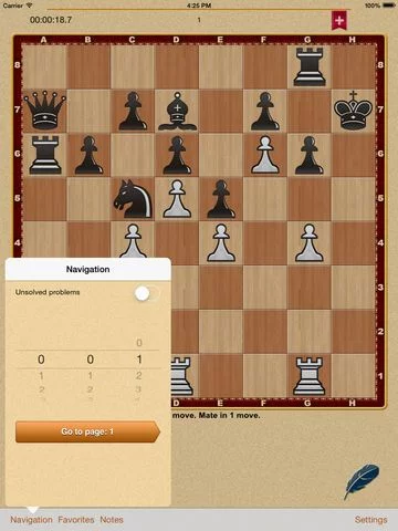 Изображение игры: Mate in 1? OK!