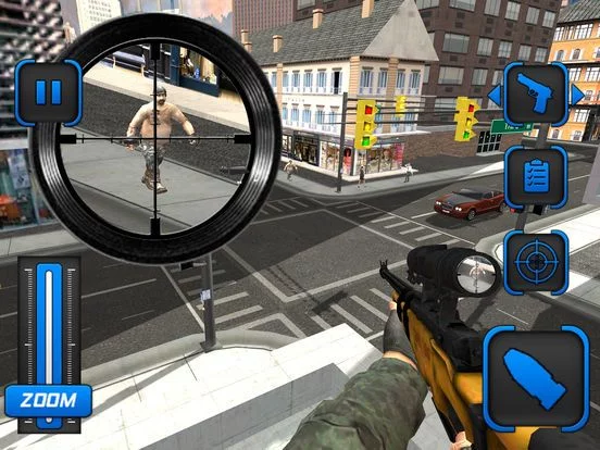 Изображение игры: Real Gangster Sniper Shooter: Assassin Game