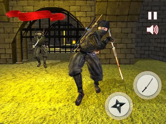 Изображение игры: Ninja Assassin Fighter: Throw Shuriken Arcade