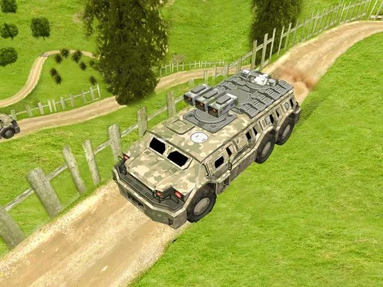 Изображение игры: US Army 6x6 Off-Road: Truck Driving Simulator Game