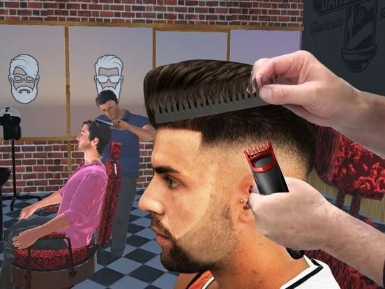 Изображение игры: Barber Shop Hair Cut Games 3D
