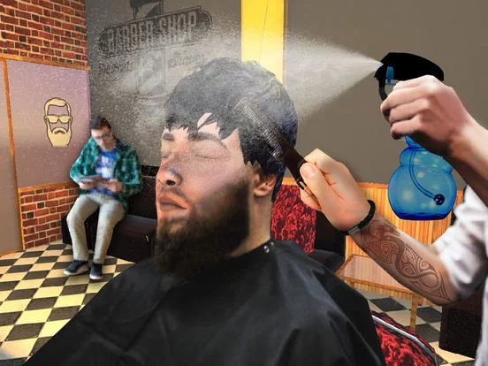 Изображение игры: Barber Shop Hair Cut Games 3D