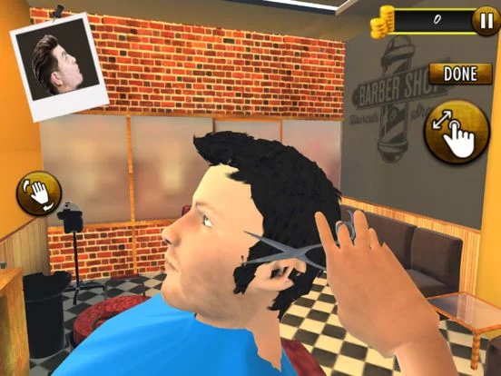 Изображение игры: Barber Shop Hair Cut Games 3D