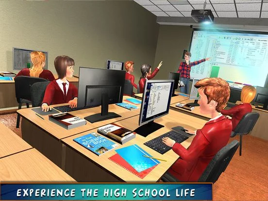 Изображение игры: High School Simulator Game