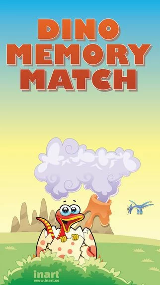 Изображение игры: Dino Memory Match