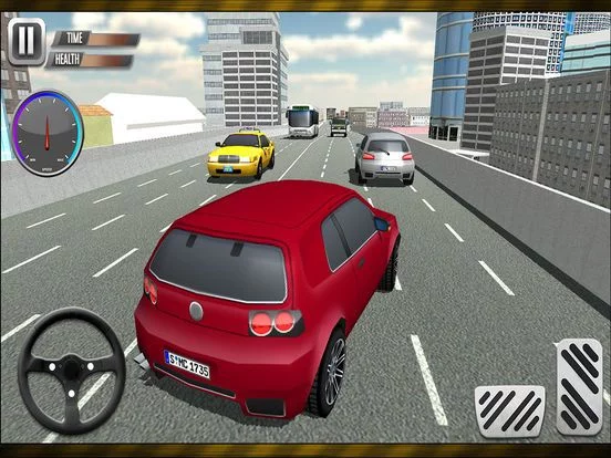 Изображение игры: City Test Driving School & Car Parking Simulator