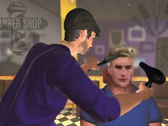 Изображение игры: Barber Shop Hair Cut Games 3D