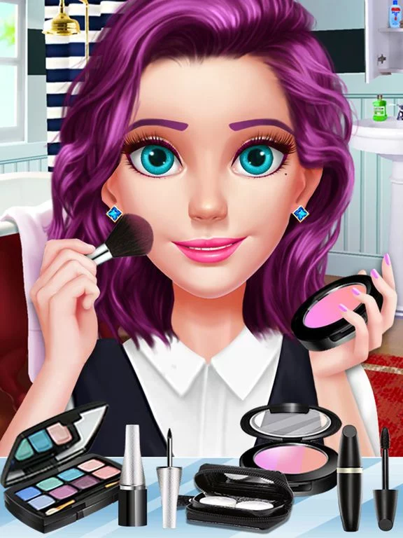 Изображение игры: High School Science Lab - Scientist Girls Salon