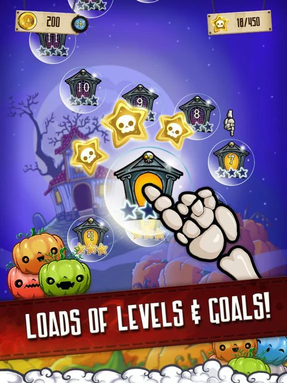 Изображение игры: Halloween Swipe