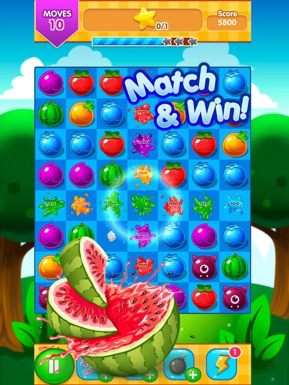 Изображение игры: Fruit Splash - Pop Saga
