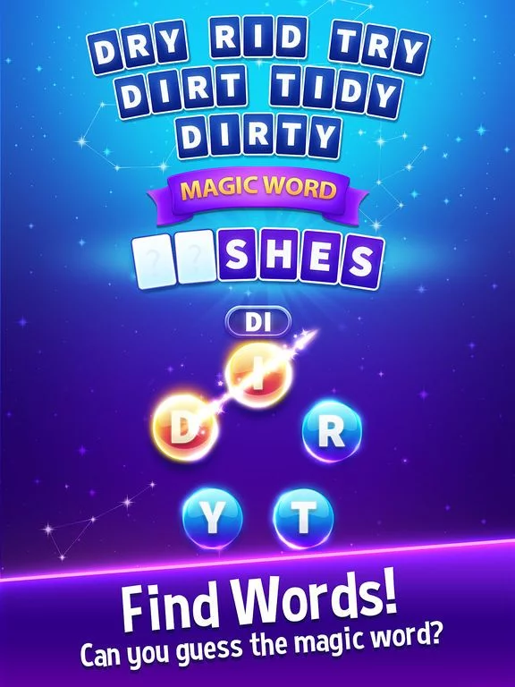 Изображение игры: Word Stars - Swipe & Connect