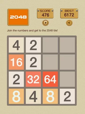 Изображение игры: 2048 Tile - Number Word Math For School Boy