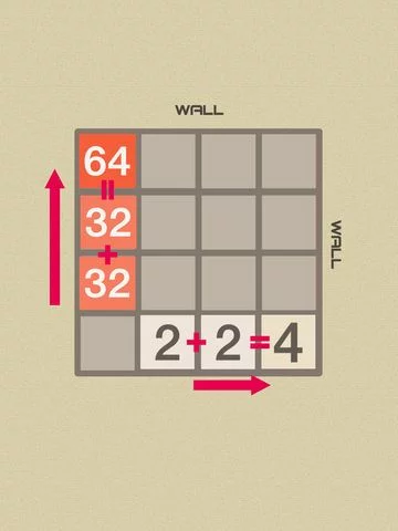 Изображение игры: 2048 Tile - Number Word Math For School Boy