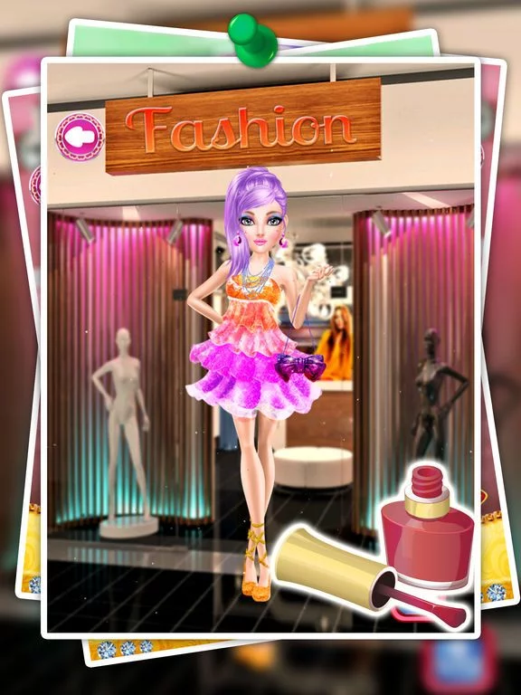Изображение игры: fashion doll beauty salon - makeover game