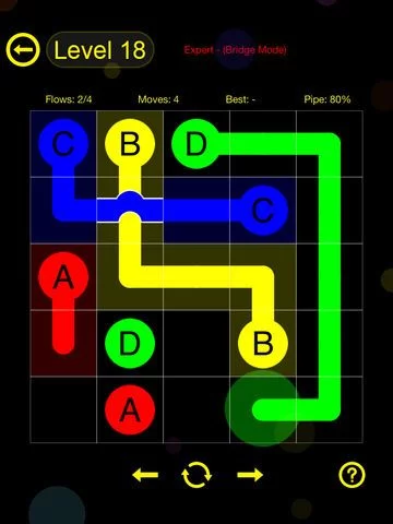 Изображение игры: Dots Link Puzzle Free - Happify Dots Connectly & Block Drawing Game