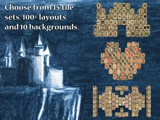 Изображение игры: Free Mahjong Tiles Solitaire