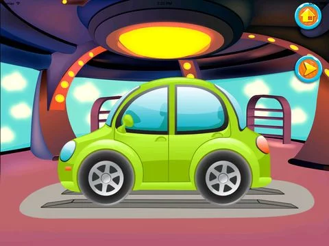Изображение игры: Car cleaning & washing game
