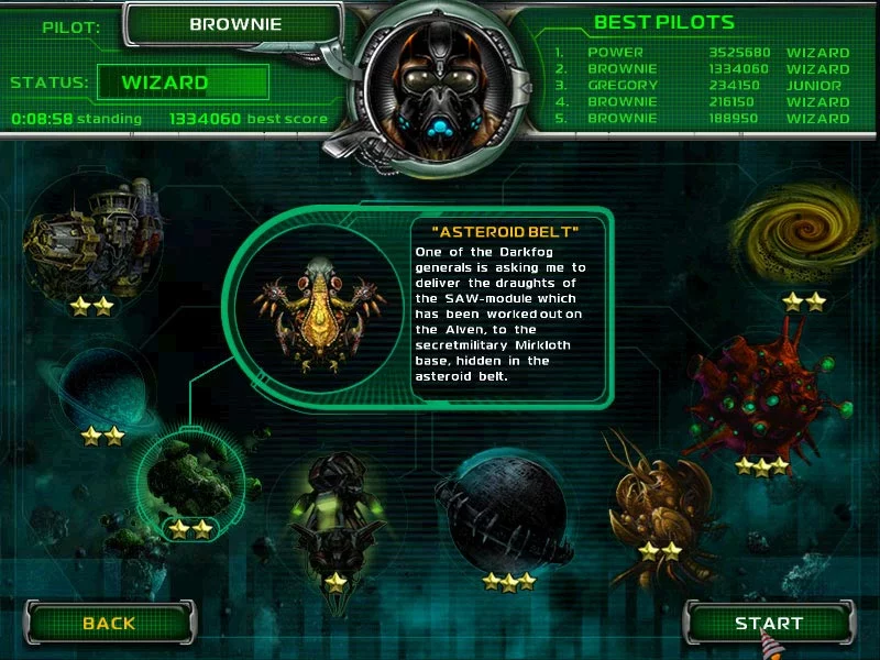 Изображение игры: Star Defender 4