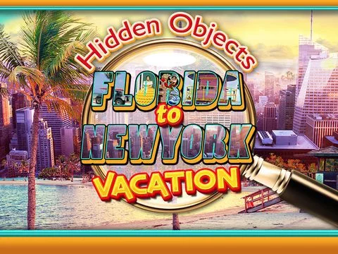 Изображение игры: Florida to New York Vacation Travel - Hidden Object Spot and Find Objects Differences Photo Game